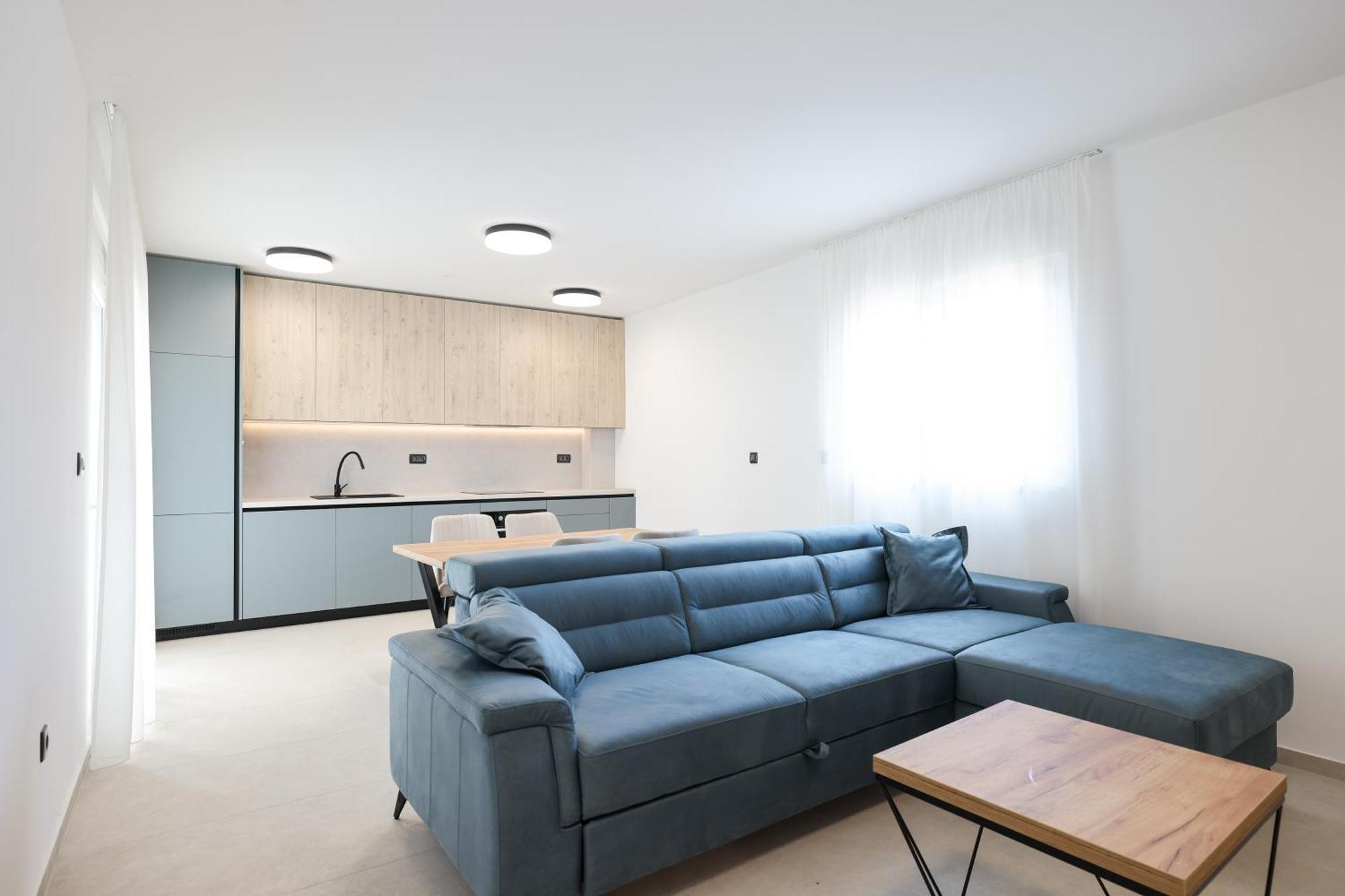 Deluxe Apartments Privlaka On The Sand חדר תמונה