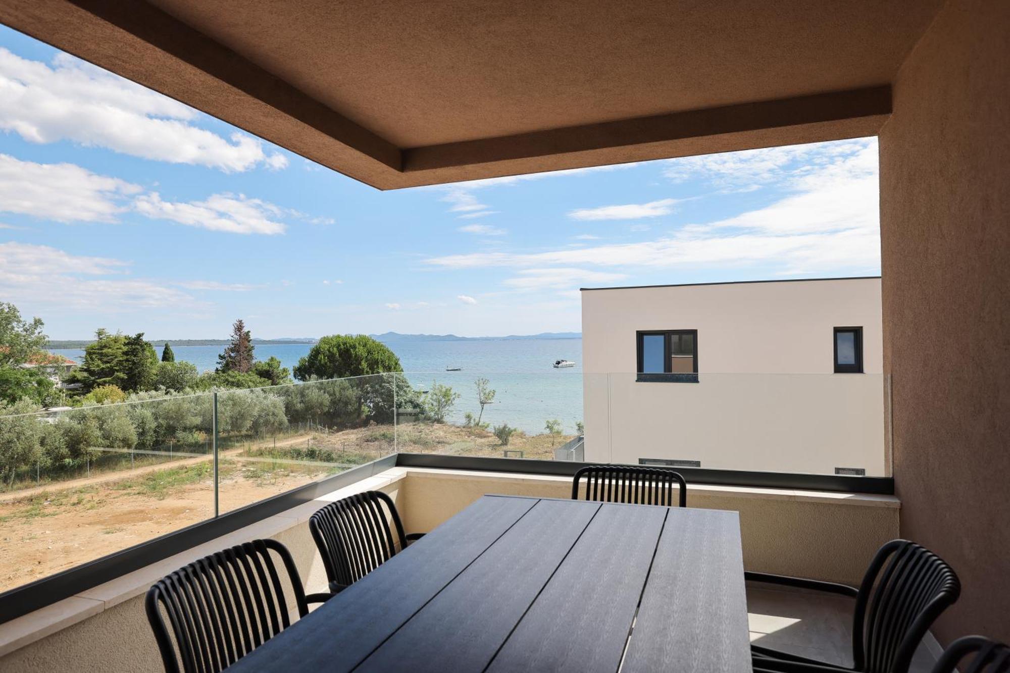 Deluxe Apartments Privlaka On The Sand חדר תמונה
